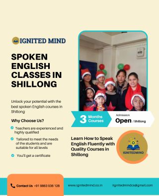 Ignited Mind Shillong, Spoken English, Spoken Hindi, Spoken Khasi